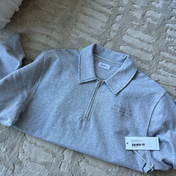 Saturdays NYC Quarter Zip Sweater - Picture 1 of 4
